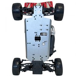 Pack eco buggy 1/10 thermique MHD Flash carrosserie jaune