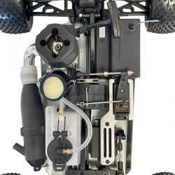 Pack eco buggy 1/10 thermique MHD Flash carrosserie jaune