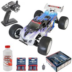 Pack éco Hobao Hyper ST truggy 1/8 thermique 