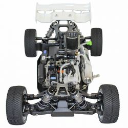 Pack éco Hobao Hyper VS buggy 1/8 thermique carrosserie bleue