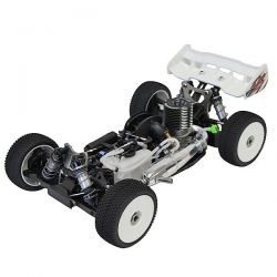 Pack éco Hobao Hyper VS buggy 1/8 thermique carrosserie bleue