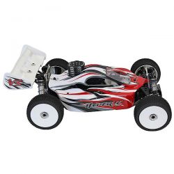 Pack éco Hobao Hyper VS buggy 1/8 thermique carrosserie rouge