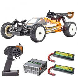Pack éco Hobbytech BXR.S2 buggy 1/10 4WD Brushless