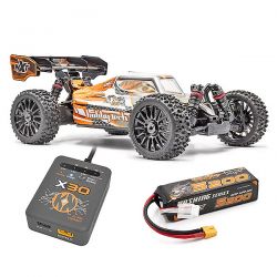 Pack éco Hobbytech Spirit NXT EVO RR Buggy 1/8 brushless 4S RTR orange