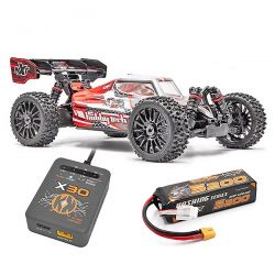 Pack éco Hobbytech Spirit NXT EVO RR Buggy 1/8 brushless 4S RTR rouge