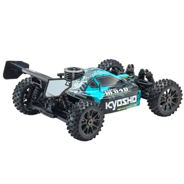 Pack &eacute;co Kyosho Inferno Neo 3.0 carrosserie bleue