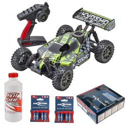 Pack éco Kyosho Inferno Neo 3.0 carrosserie jaune