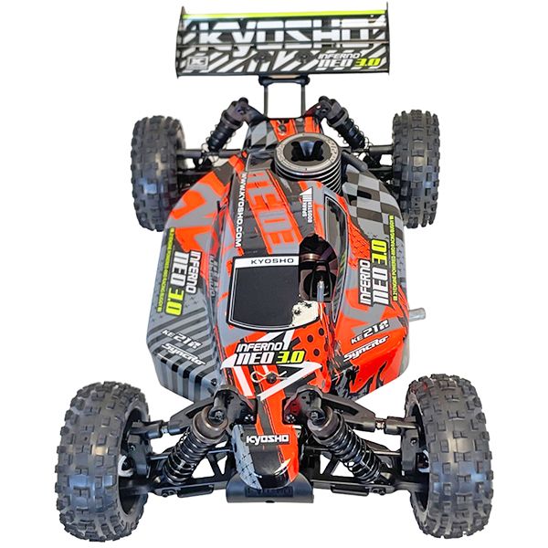 Pack éco kyosho Inferno Neo 3.0 carrosserie rouge