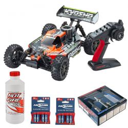 Pack &eacute;co kyosho Inferno Neo 4.0 carrosserie rouge
