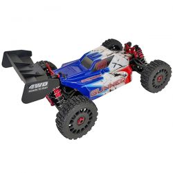 Pack éco MHD Gunner 4S buggy 1/8 brushless carrosserie bleue Z630008A4S