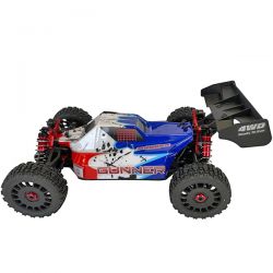 Pack éco MHD Gunner 4S buggy 1/8 brushless carrosserie bleue Z630008A4S