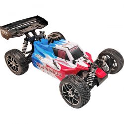 Pack éco MHD Gunner V2 buggy 1/8 thermique bleu