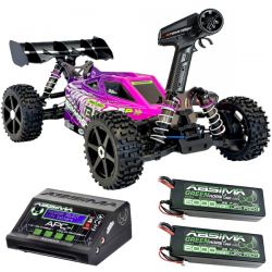 Pack &eacute;co Team Magic B8ER II Buggy 1/8 Brushless 4WD RTR 80 km/h Violette