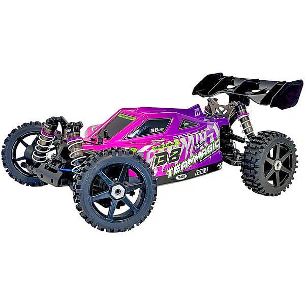 Pack &eacute;co Team Magic B8ER II Buggy 1/8 Brushless 4WD RTR 80 km/h Violette