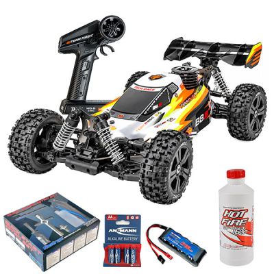 Pack �co Team Magic B8JR buggy RC 1/8 thermique jaune