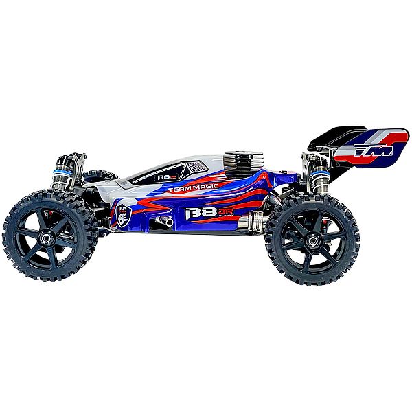 Pack &eacute;co Team Magic B8JR buggy RC 1/8 thermique rouge