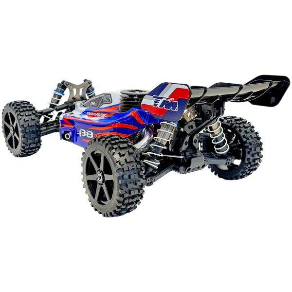 Pack &eacute;co Team Magic B8JR buggy RC 1/8 thermique rouge