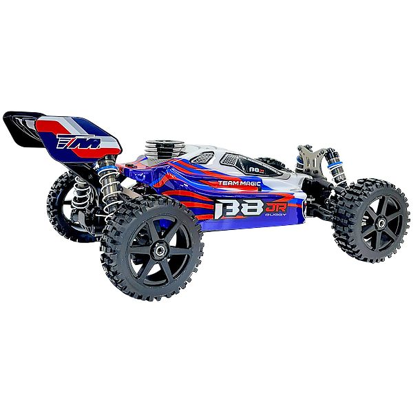 Pack &eacute;co Team Magic B8JR buggy RC 1/8 thermique rouge