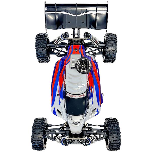 Pack &eacute;co Team Magic B8JR buggy RC 1/8 thermique rouge