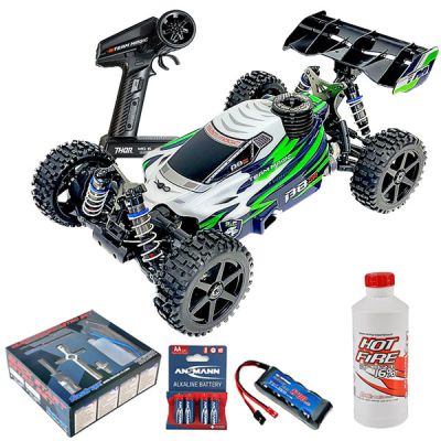 Pack �co Team Magic B8JR buggy RC 1/8 thermique verte
