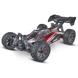 Pack éco Traxxas Jato BL-2S Buggy 1/8 brushless carrosserie rouge