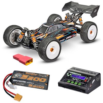 Pack �co Traxxas Jato VXL Buggy 1/8 brushless carrosserie orange