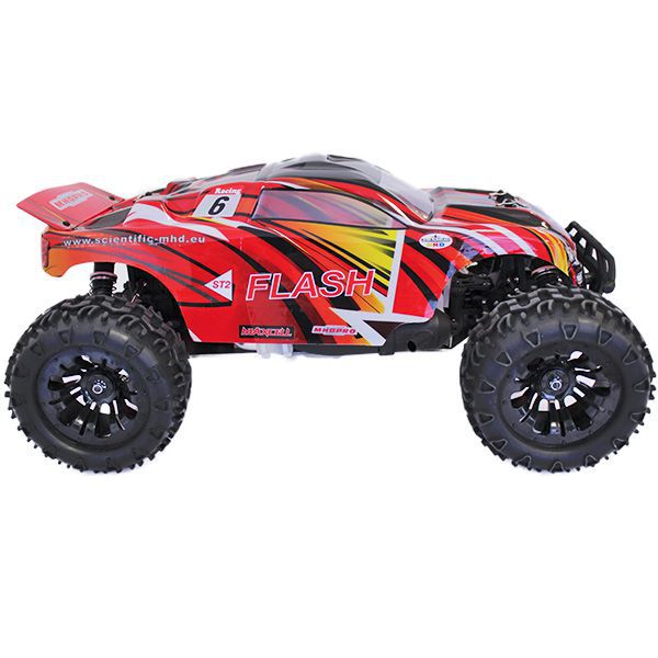 Voiture modélisme en pack eco truggy rc flash 4wd mhd rouge Z6000001