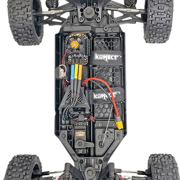 Pack Hobbytech Rogue Buggy V2 1/8 brushless carrosserie orange 