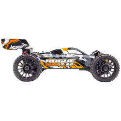 Pack Hobbytech Rogue Buggy V2 1/8 brushless carrosserie orange 1.ROGB.V2-02-PACK