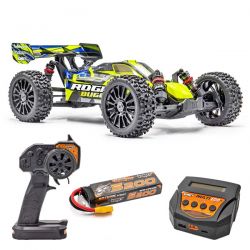 Pack Ultimate 3S Rogue Buggy Hobbytech 1/8 brushless carrosserie jaune