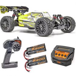 Pack Ultimate 4S NXT RR Hobbytech 1/8 brushless carrosserie jaune