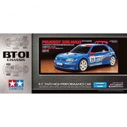 Peugeot 306 Maxi kit à monter BT-01 Tamiya 58746
