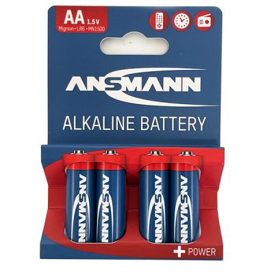 Piles Alkaline LR06 longue dur�e Ansmann