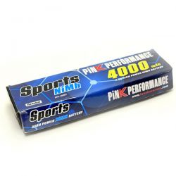 Pink Performance batterie Ni-Mh 7,2V 4000mAh prise Tamiya PP2-4000T