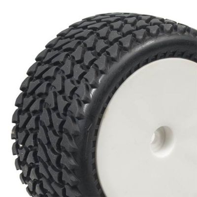 PNEUS BUGGY 1/10 ARRI�RE ALLTERRAIN JANTES PLEINES HOBBYTECH