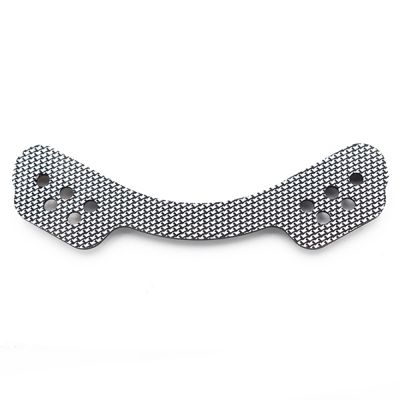 Protection alu pour support amortisseur arri�re hobbytech 1/8
