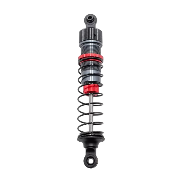 Quatre amortisseurs hydrauliques alu + Servo 15kg pignons m&eacute;tal