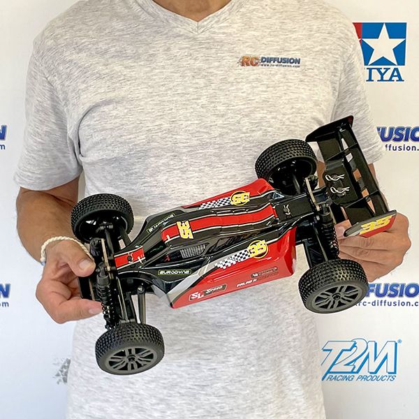 Road Hunter Buggy 1/12 4WD High Speed carrosserie rouge