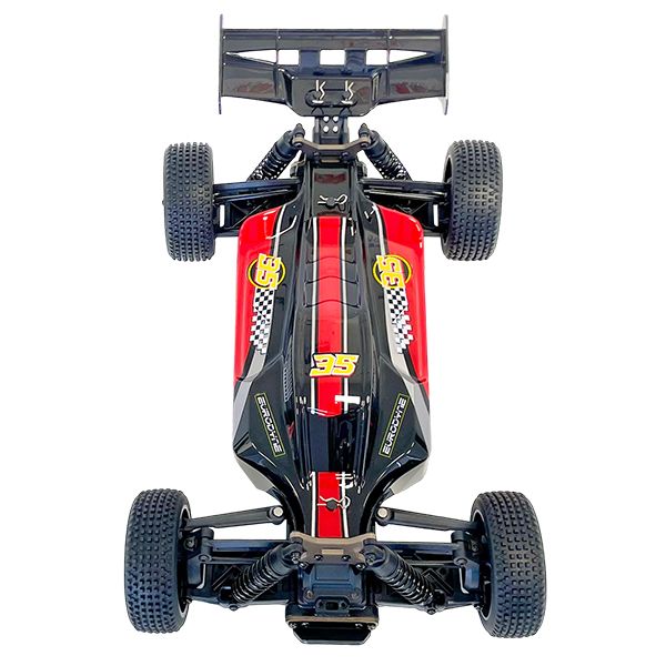 Road Hunter Buggy 1/12 4WD High Speed carrosserie rouge