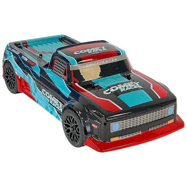 Road Hunter Comet Racer 1/10 � Voiture RC 4WD 48 km/h Rouge et bleu 