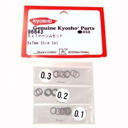 RONDELLES DE CALAGE POUR EMBRAYAGE 5X7MM KYOSHO