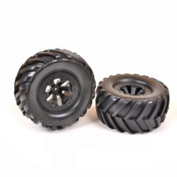 Roues tout terrain à chevrons pour pirate xt-s t2m T4941/25