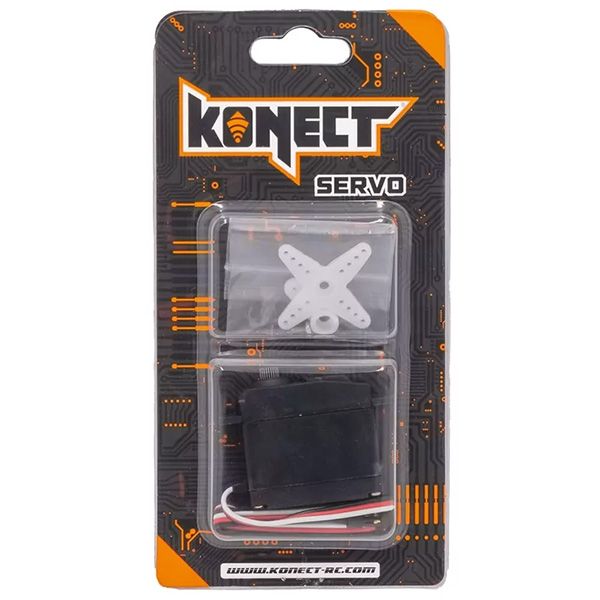 Servo Konect Digital 15kg - 0.12s roulements pignons m&eacute;tal
