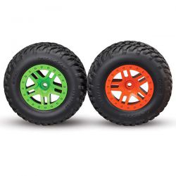 Slash 4x4 brushed orange traxxas 68054-1