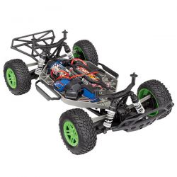 Slash traxxas 4x4 brushed vert 68054-1