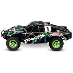 Slash traxxas 4x4 brushed vert 68054-1
