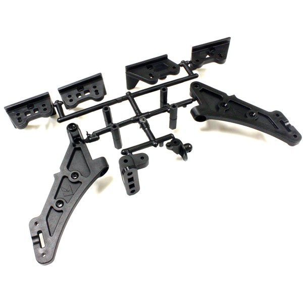 Support d\'aileron \ high traction\  pour kyosho inferno mp9 