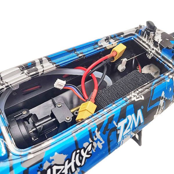 T2M bateau t&eacute;l&eacute;command&eacute; Exocet Graphix 2.4Ghz