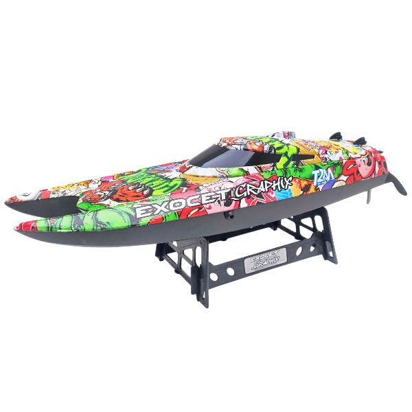 T2M bateau t&eacute;l&eacute;command&eacute; Exocet Graphix Colors - T624