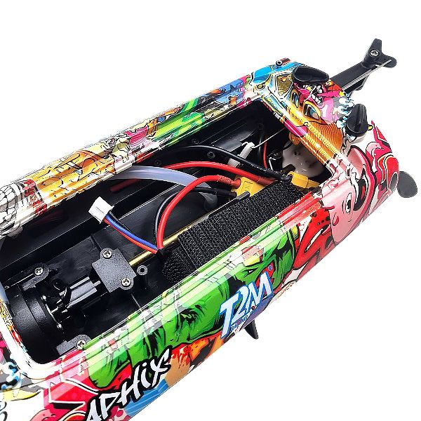 T2M bateau t&eacute;l&eacute;command&eacute; Exocet Graphix Colors - T624